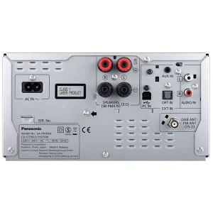 Panasonic UE UE SC-PMX94EG-K 2 X 60 W DAB+, FM Bluetooth, CD Player – Chaînes Hifi soldes pas cher 9