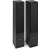 en ligne vente Fenton Paire D’enceintes De Sol SHF80B Noir – Cinéma à Domicile + Haut-parleurs Hifi 8