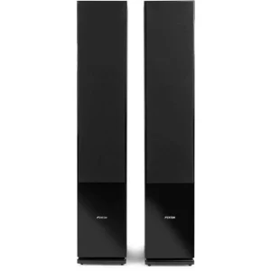 en ligne vente Fenton Paire D’enceintes De Sol SHF80B Noir – Cinéma à Domicile + Haut-parleurs Hifi 9