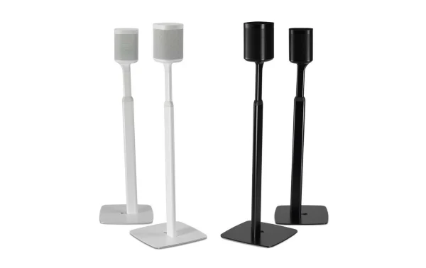 Flexson Supports Sur Pied, Paire Sonos PLAY:1, ONE Et ONE SL, Blanc , Blanc – Cinéma à Domicile + Haut-parleurs Hifi boutiqued en ligne 1
