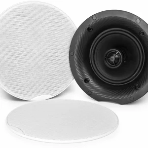 Power Dynamics Haut-parleur De Plafond CSH80 Lot De 2, 2x 35W, Blanc – Cinéma à Domicile + Haut-parleurs Hifi Paris 7
