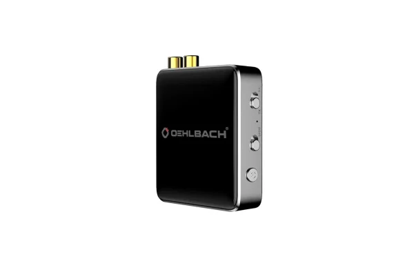 Oehlbach Adaptateur Bluetooth BTR Evolution 5.0 Noir – Cinéma à Domicile + Haut-parleurs Hifi mode 1