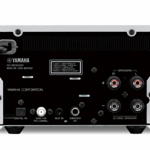 Yamaha Installation Micro-HiFi MCR-B370 DAB Noir/Argenté – Chaînes Hifi officiel 9