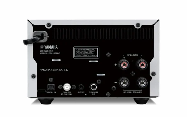Yamaha Installation Micro-HiFi MCR-B370 DAB Noir/Argenté – Chaînes Hifi officiel 4